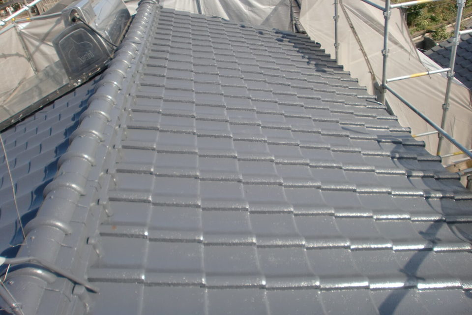 倉敷市鶴新田　Ｔ様邸　屋根塗装の画像