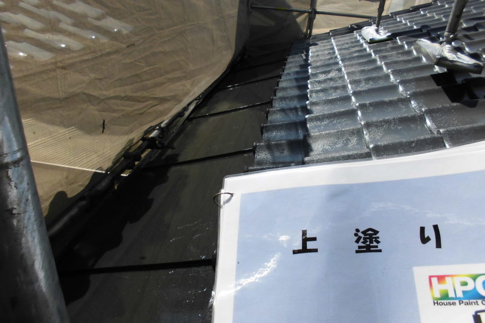 倉敷市鶴新田　Ｔ様邸　屋根塗装の画像