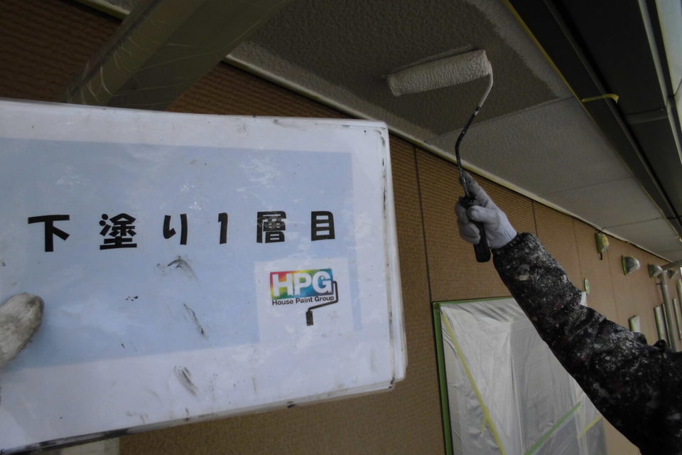 倉敷市中畝　C様　アパート外壁塗装の画像