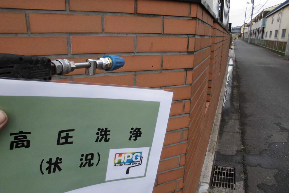 倉敷市中畝　Ｙ様邸　外壁・外塀塗装工事の画像