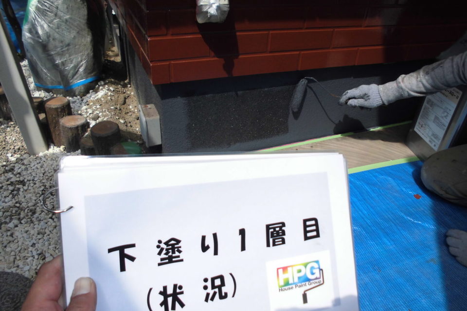 倉敷市中畝　Ｙ様邸　外壁・外塀塗装工事の画像