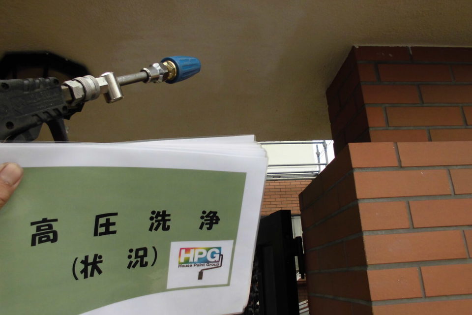 倉敷市中畝　Ｙ様邸　外壁・外塀塗装工事の画像