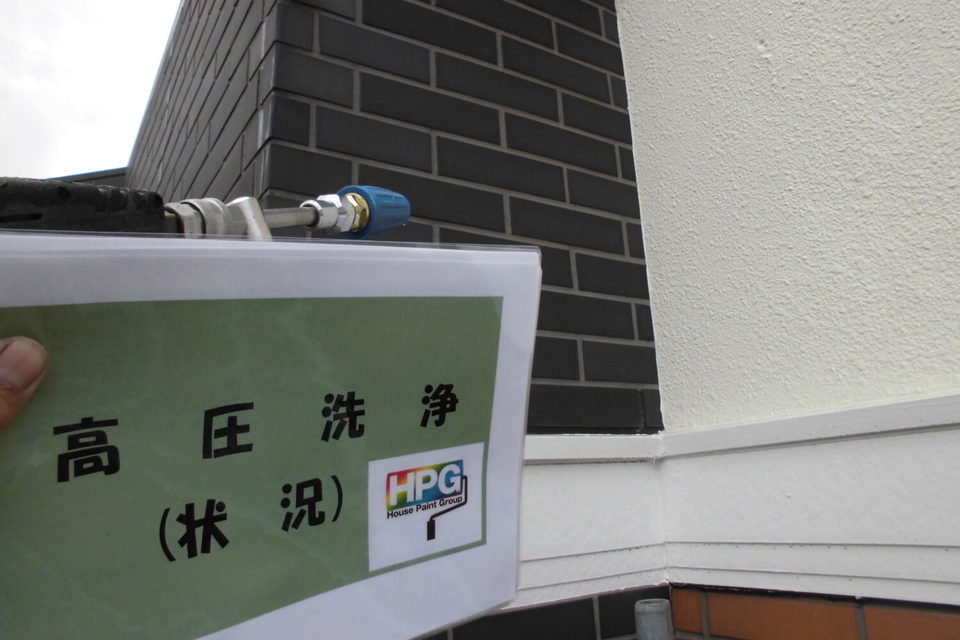 倉敷市中畝　Ｙ様邸　外壁・外塀塗装工事の画像