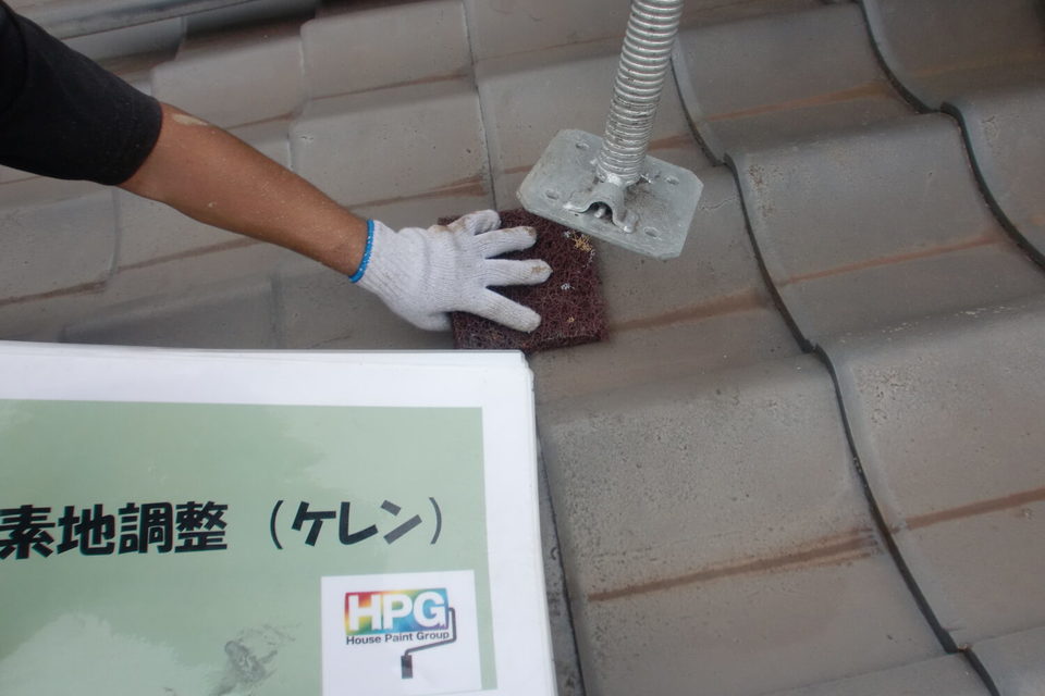 倉敷市中畝　K様邸　屋根・外壁塗装工事の画像