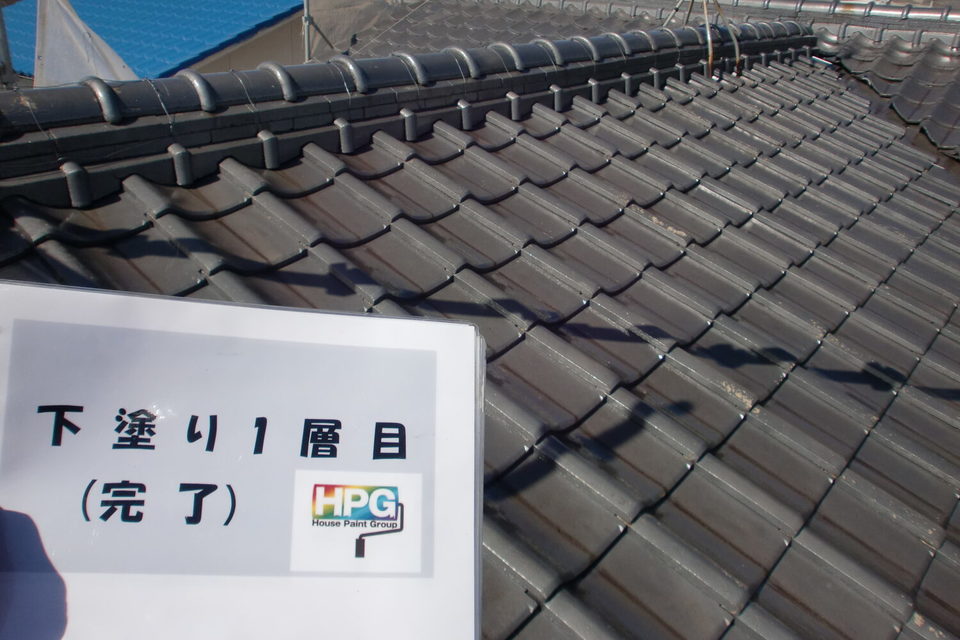 倉敷市中畝　K様邸　屋根・外壁塗装工事の画像