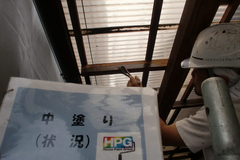 倉敷市中畝　K様邸　屋根・外壁塗装工事の画像