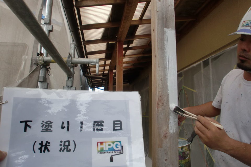 倉敷市中畝　K様邸　屋根・外壁塗装工事の画像