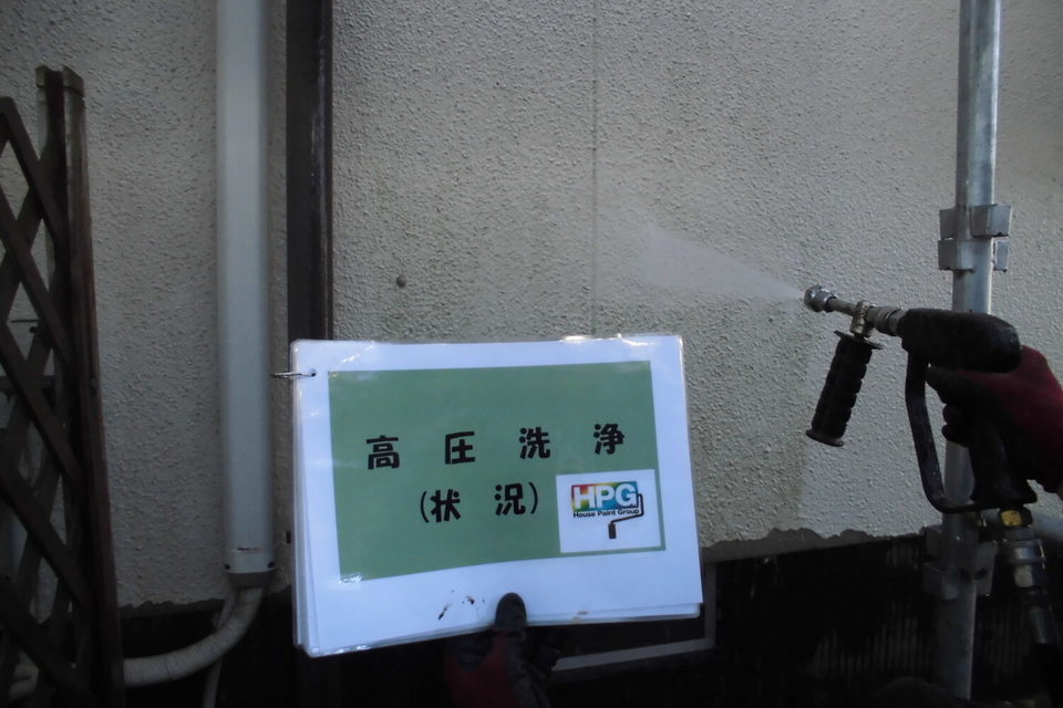 倉敷市連島町　M様邸　　外壁・外塀塗装の画像