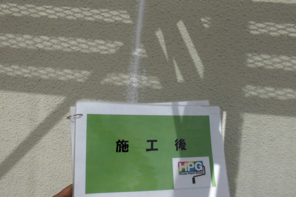 倉敷市連島町　M様邸　　外壁・外塀塗装の画像