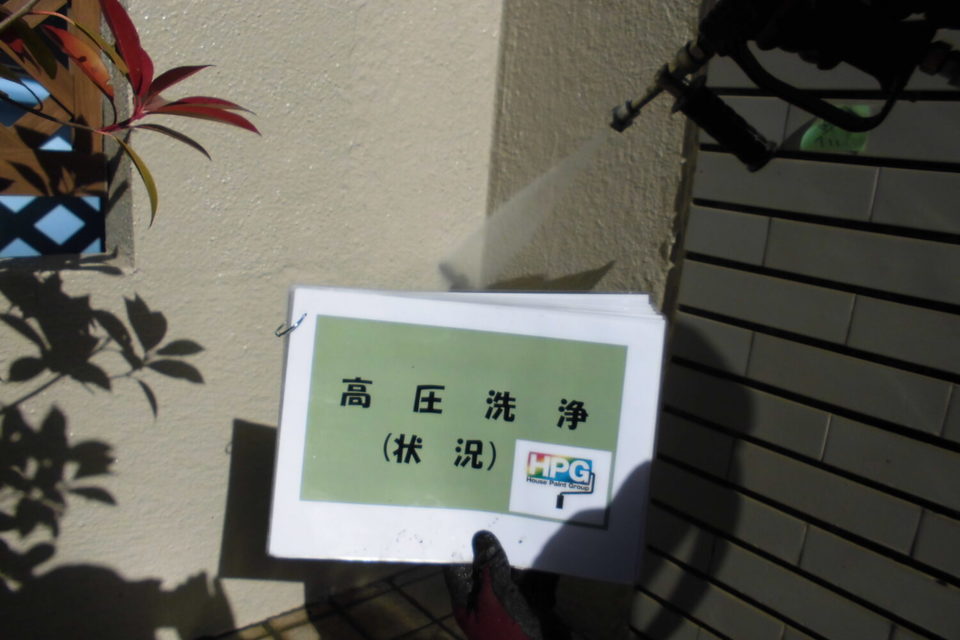 倉敷市連島町　M様邸　　外壁・外塀塗装の画像