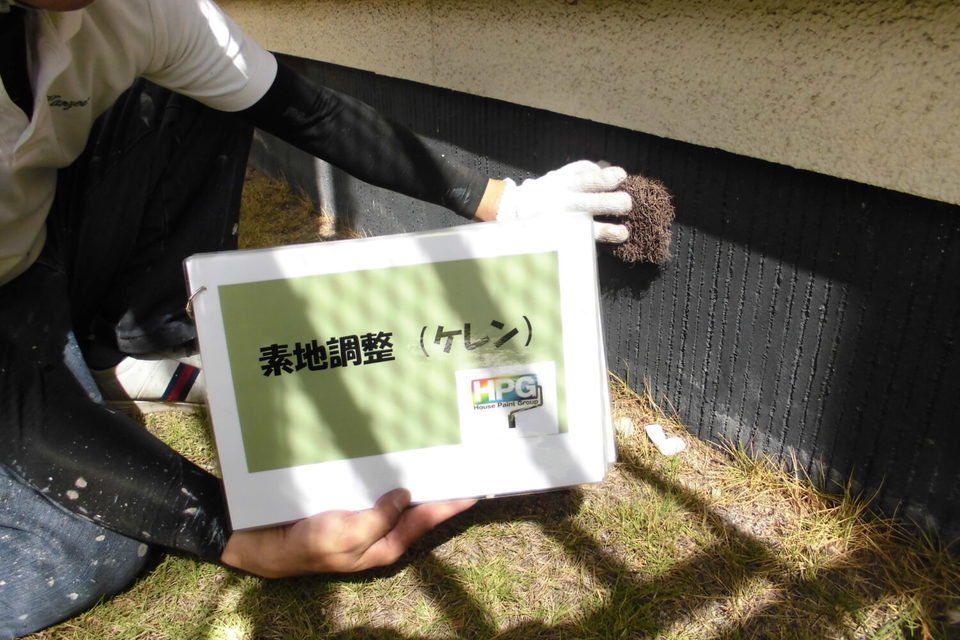 倉敷市連島町　M様邸　　外壁・外塀塗装の画像