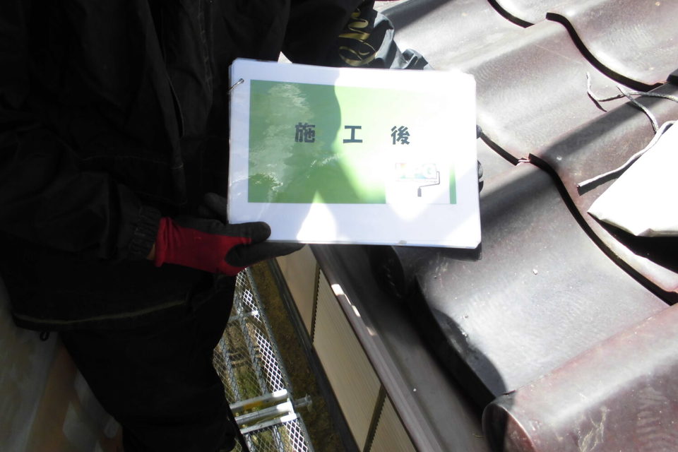 倉敷市連島町　M様邸　　外壁・外塀塗装の画像