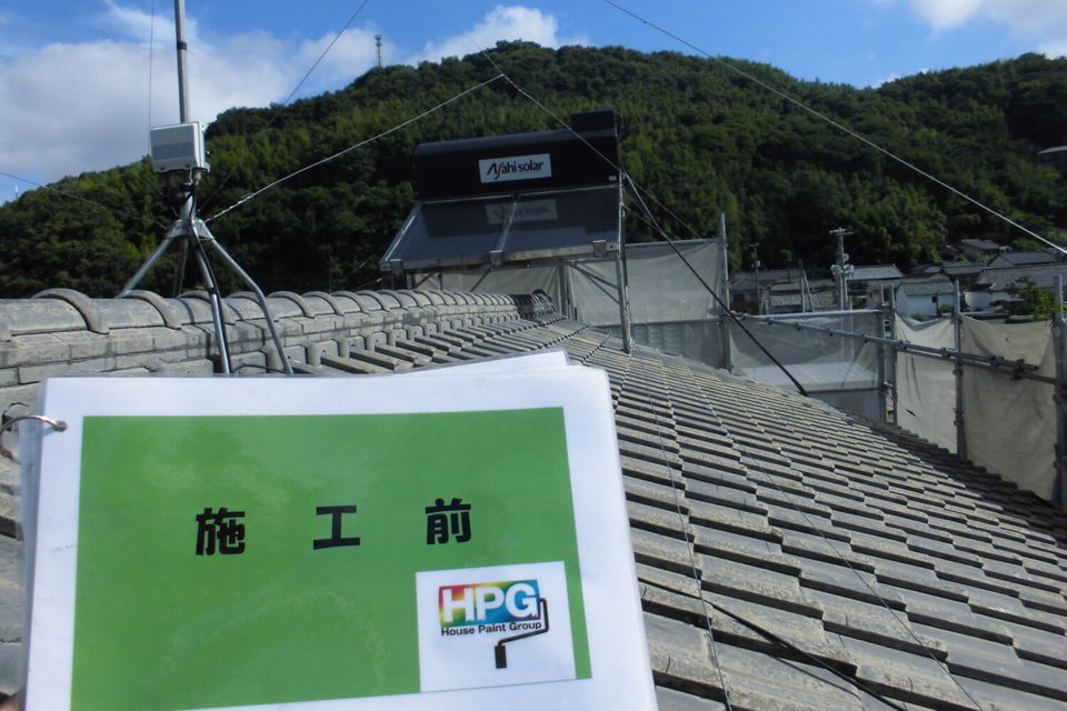 倉敷市連島町西之浦　　S様邸　屋根・外壁塗装の画像