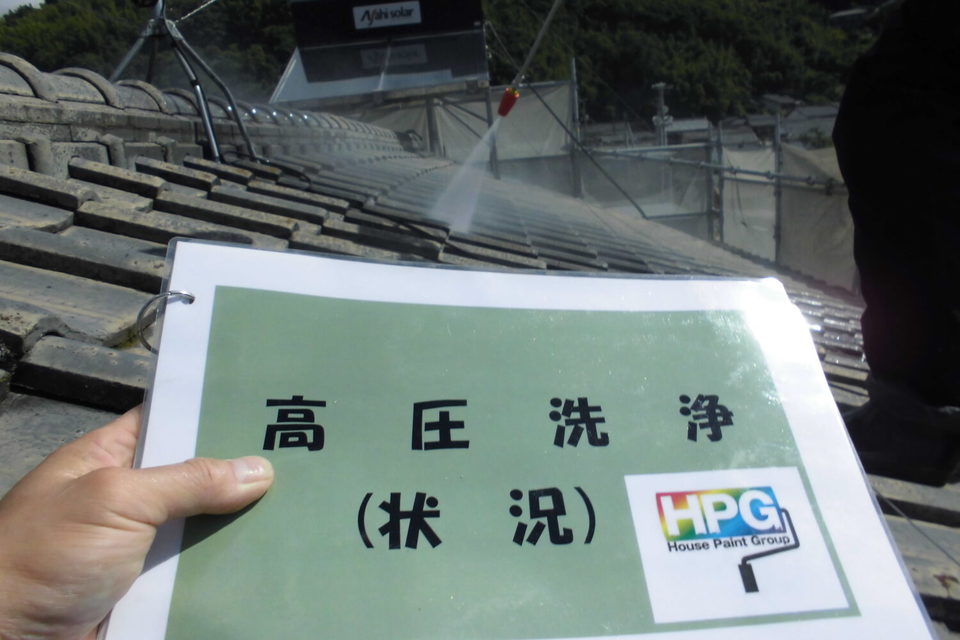 倉敷市連島町西之浦　　S様邸　屋根・外壁塗装の画像