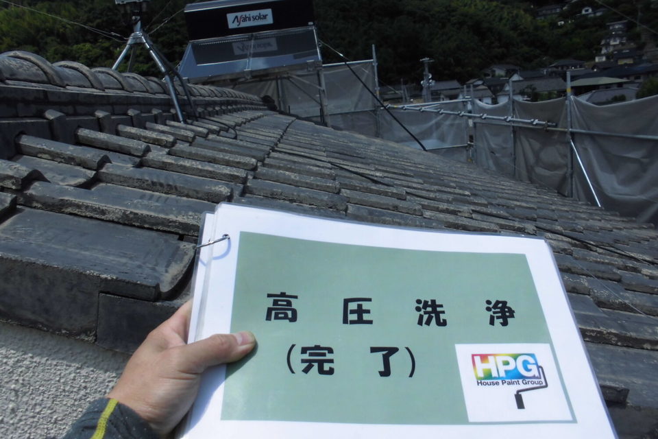 倉敷市連島町西之浦　　S様邸　屋根・外壁塗装の画像