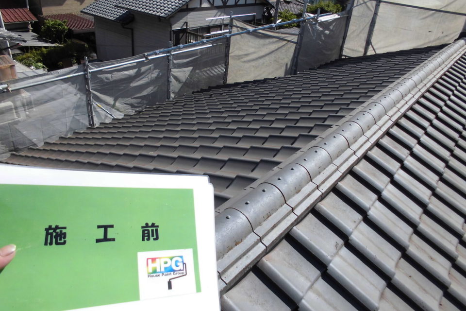 倉敷市中畝　T様邸　屋根塗装・外壁塗装の画像
