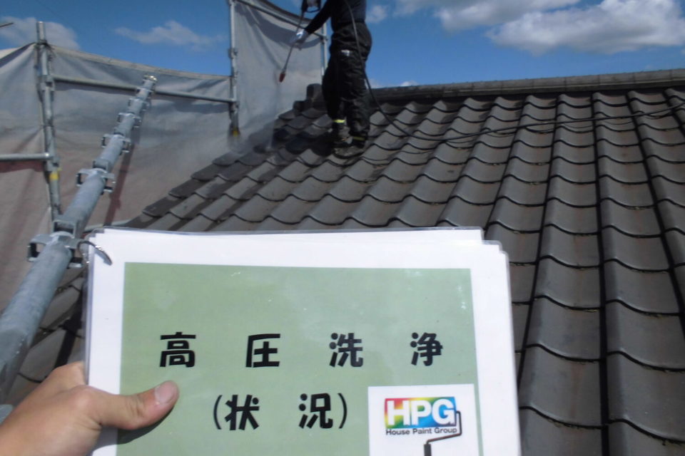 倉敷市中畝　T様邸　屋根塗装・外壁塗装の画像