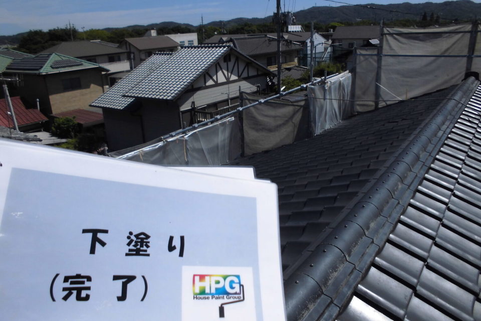 倉敷市中畝　T様邸　屋根塗装・外壁塗装の画像