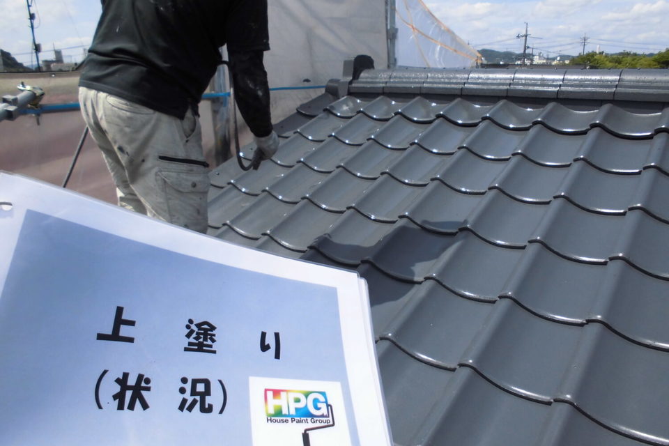 倉敷市中畝　T様邸　屋根塗装・外壁塗装の画像