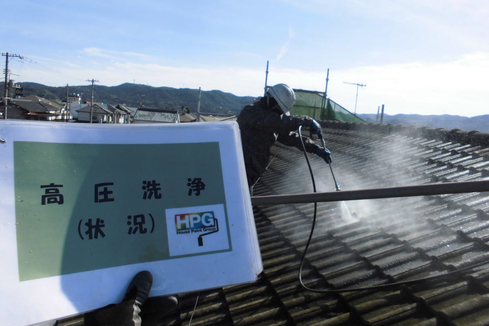 倉敷市　T様邸　屋根・外壁塗装の画像