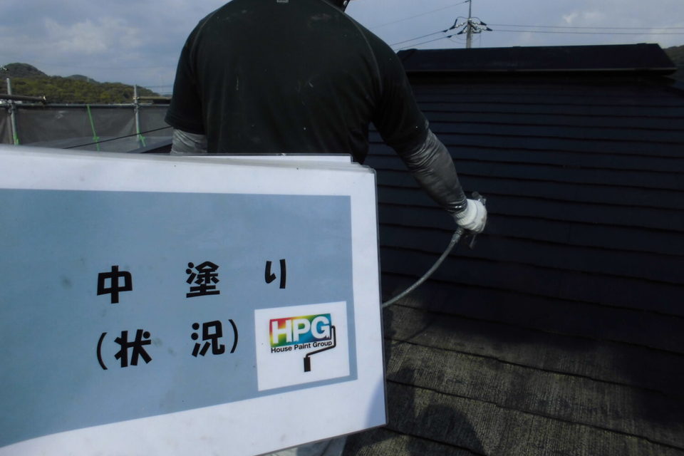 倉敷市林　S様邸　屋根・外壁塗装の画像