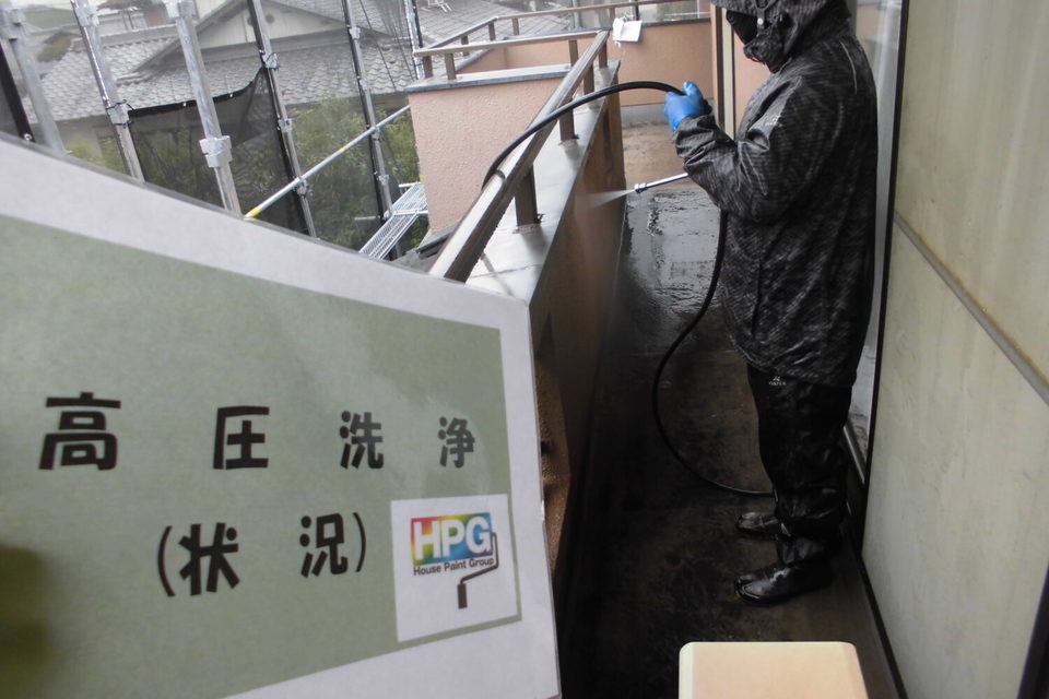 倉敷市北畝　F様邸　外壁塗装の画像