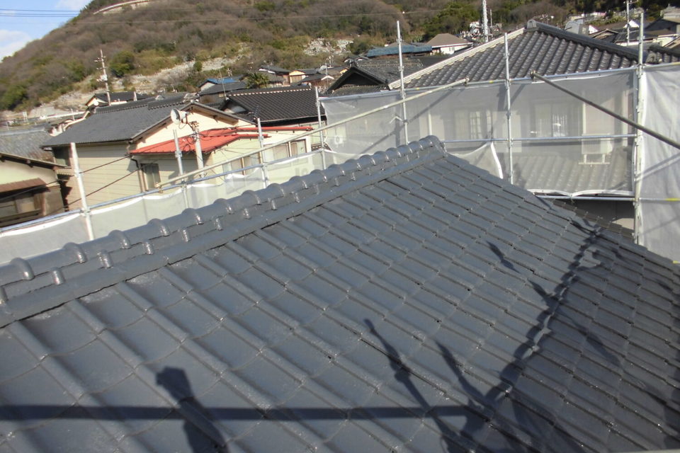 倉敷市児島　O様邸　屋根塗装・外壁塗装の画像