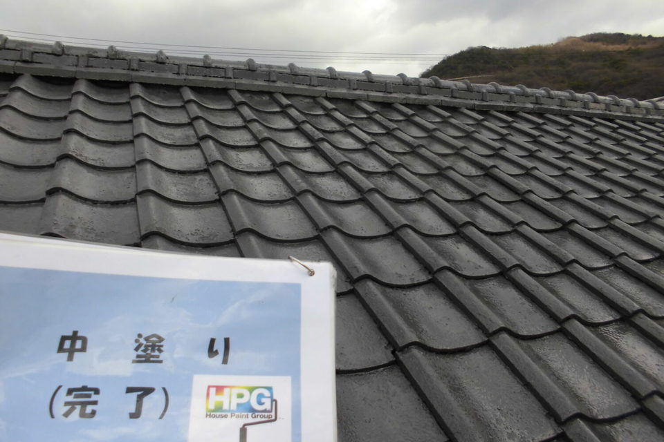 倉敷市児島　O様邸　屋根塗装・外壁塗装の画像