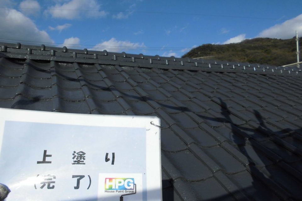 倉敷市児島　O様邸　屋根塗装・外壁塗装の画像