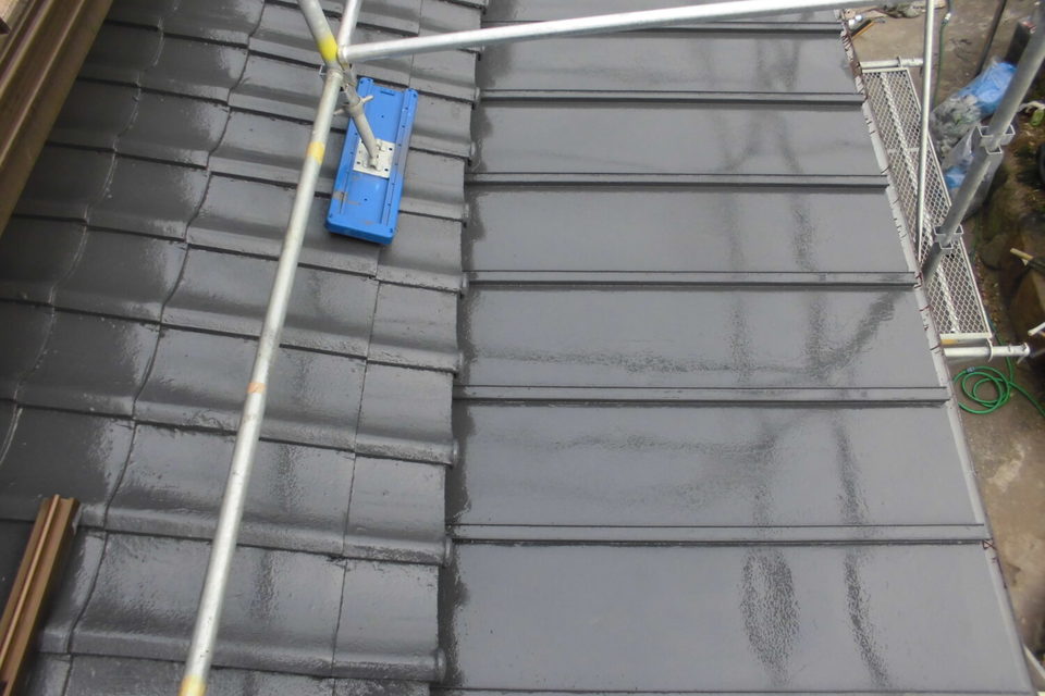 倉敷市児島　O様邸　屋根塗装・外壁塗装の画像