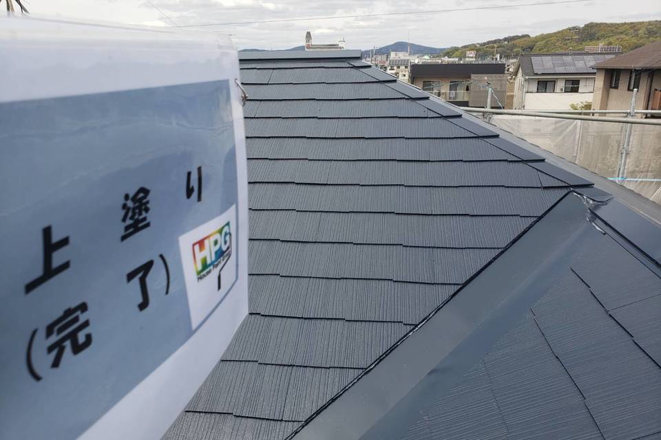 倉敷市新田　T様邸　屋根・外壁塗装の画像