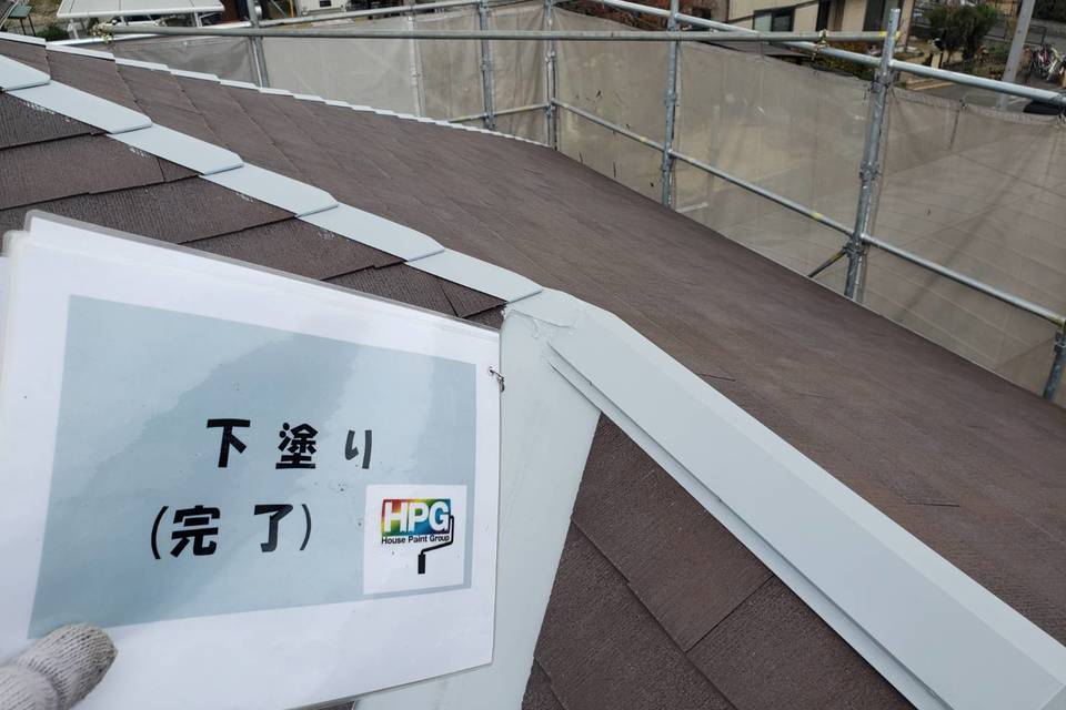 倉敷市新田　T様邸　屋根・外壁塗装の画像