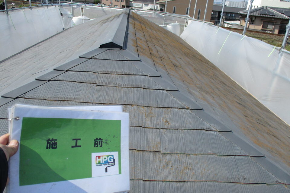倉敷市中島　Ｙ様邸　屋根塗装の画像
