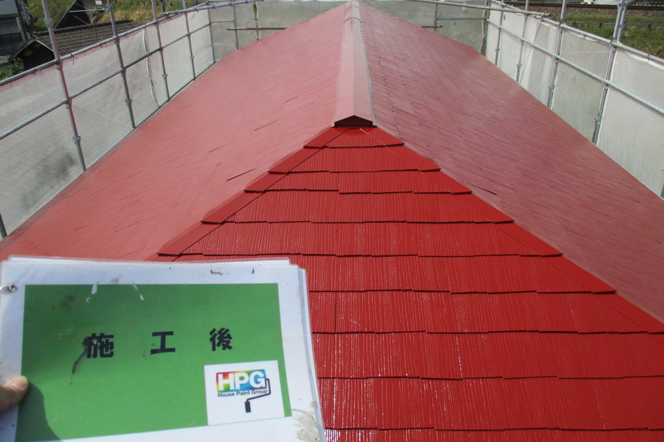 倉敷市中島　Ｙ様邸　屋根塗装の画像