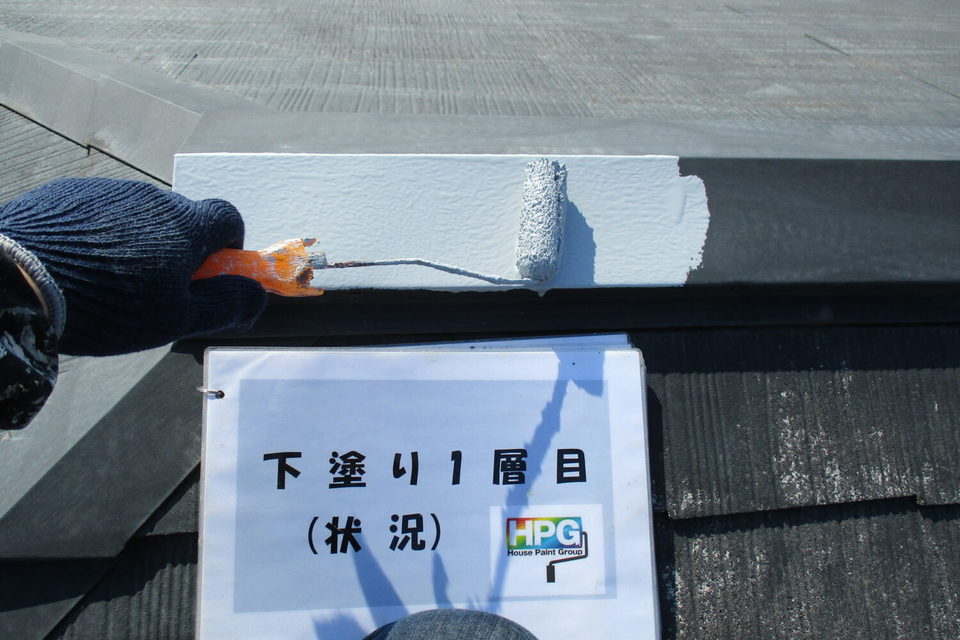 倉敷市中島　Ｙ様邸　屋根塗装の画像