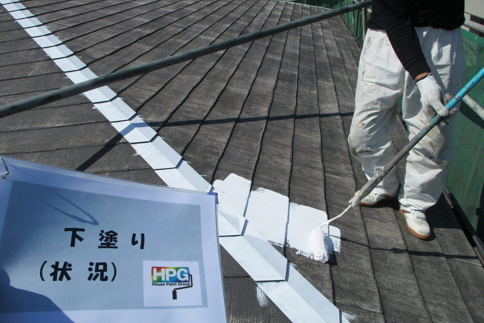 倉敷市亀山　O様邸　屋根塗装の画像