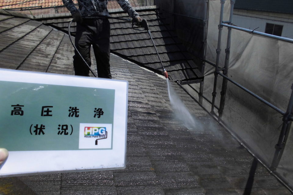 倉敷市茶屋町　Ｓ様　屋根・外壁塗装の画像