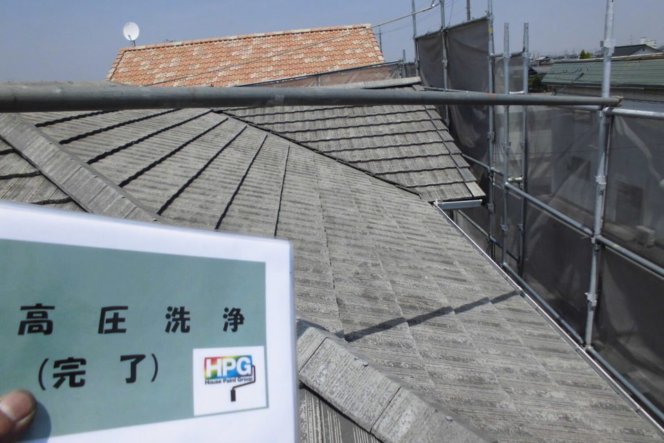 倉敷市茶屋町　Ｓ様　屋根・外壁塗装の画像