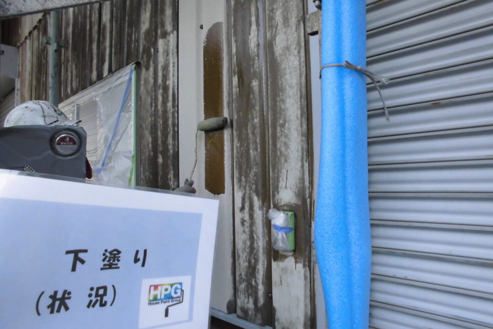 倉敷市五日市　Ｏ様　倉庫外壁塗装の画像