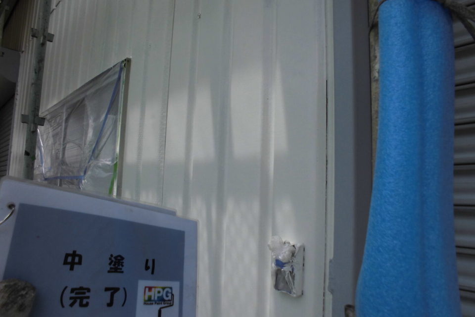 倉敷市五日市　Ｏ様　倉庫外壁塗装の画像