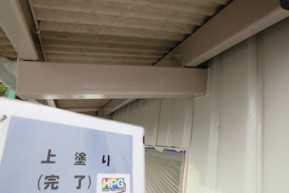 倉敷市五日市　Ｏ様　倉庫外壁塗装の画像