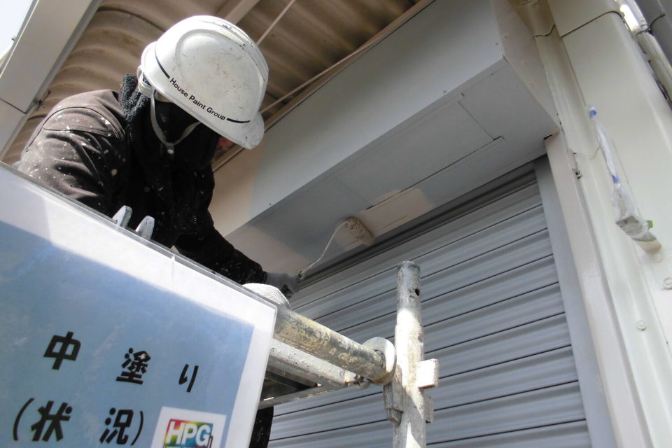 倉敷市五日市　Ｏ様　倉庫外壁塗装の画像