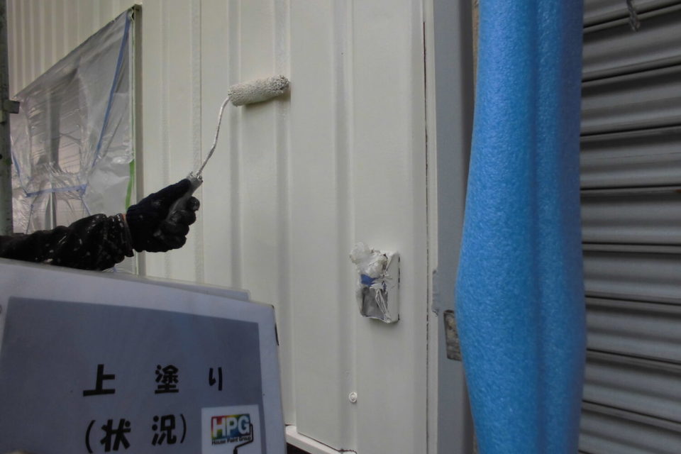 倉敷市五日市　Ｏ様　倉庫外壁塗装の画像