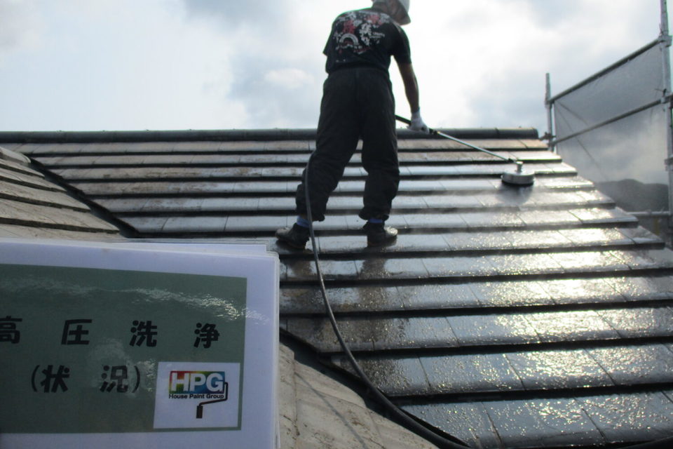 倉敷市福江　Ｈ様邸　屋根・外壁塗装の画像