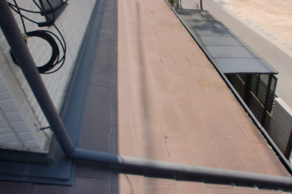 倉敷市中島　K様邸　屋根塗装の画像