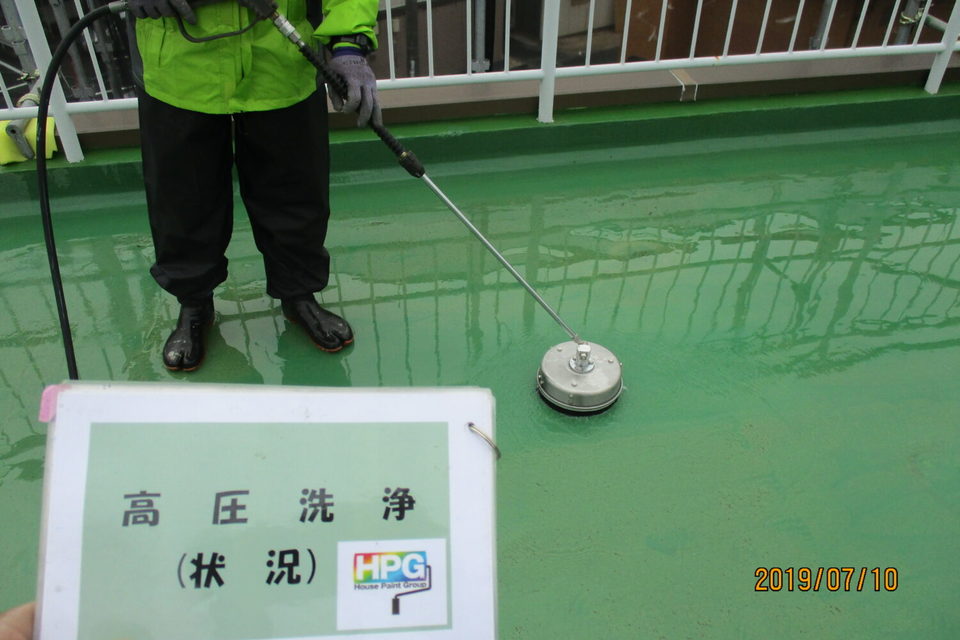 倉敷市玉島　Ｔ様　屋上防水・外壁塗装の画像