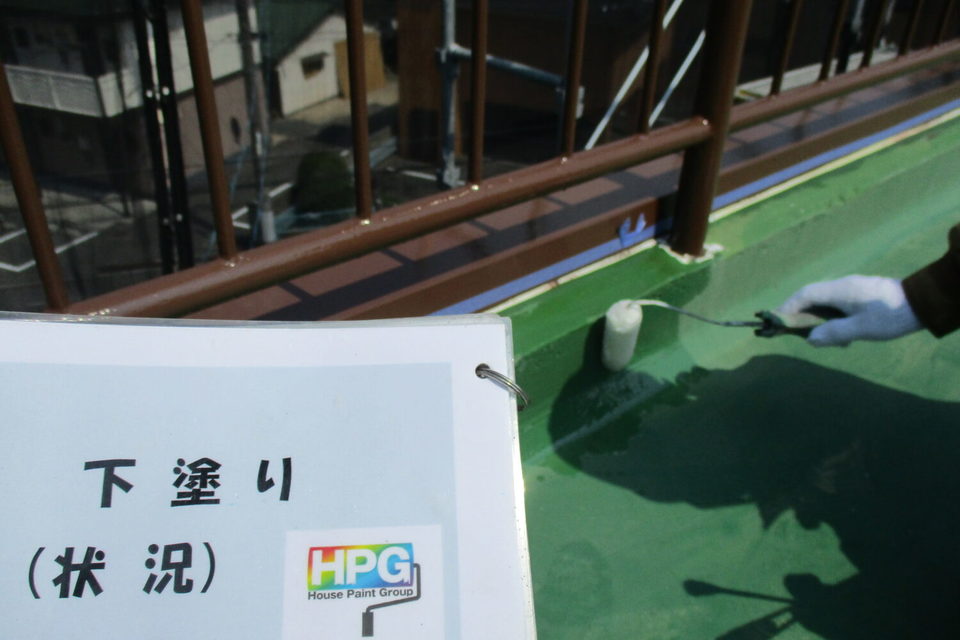 倉敷市玉島　Ｔ様　屋上防水・外壁塗装の画像