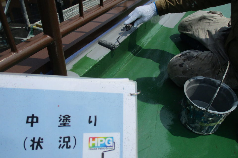 倉敷市玉島　Ｔ様　屋上防水・外壁塗装の画像