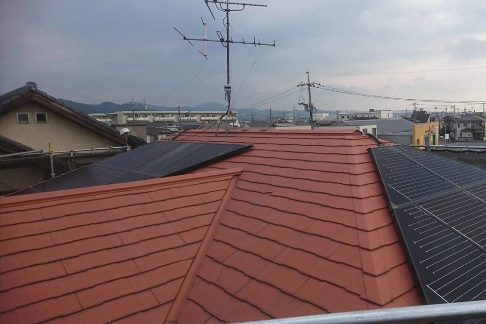 倉敷市西阿知　Ｋ様邸　屋根・外壁塗装の画像