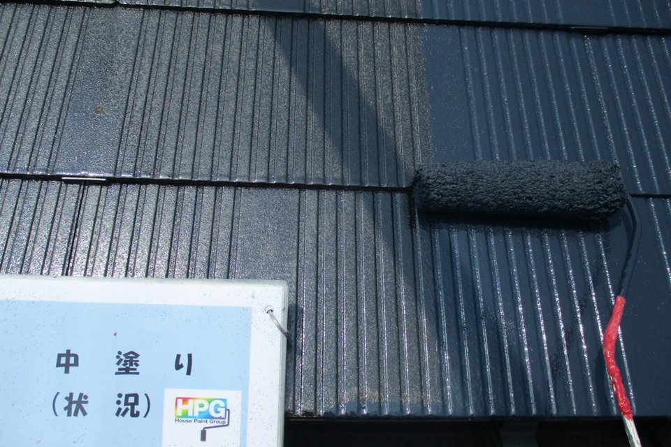 倉敷市連島町　N様邸　屋根塗装・防水工事の画像